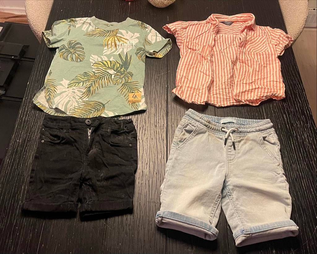 Zomerkledingbundel jongens maat 116/122 - 58 stuks, Kinderen en Baby's, Kinderkleding | Maat 116, Ophalen of Verzenden, Gebruikt