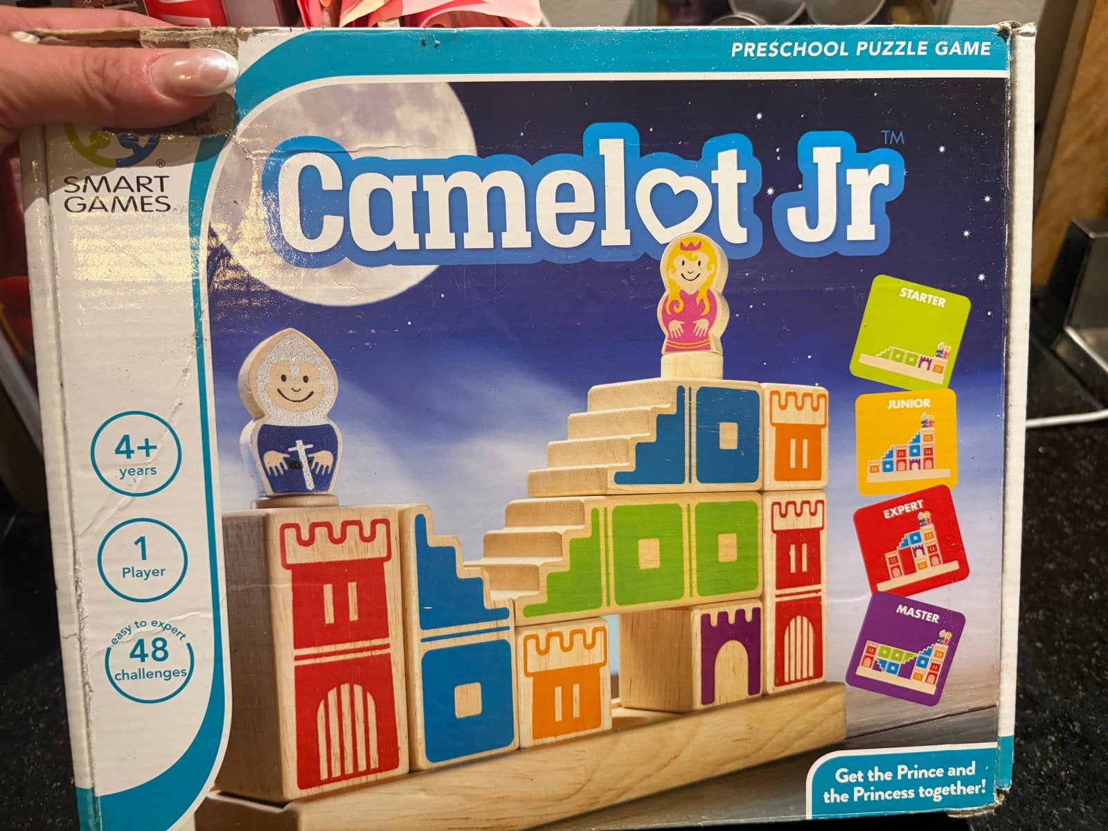 Smart Games Camelot Jr. Puzzelspel - Zo goed als nieuw, Ophalen, Zo goed als nieuw, Puzzelen