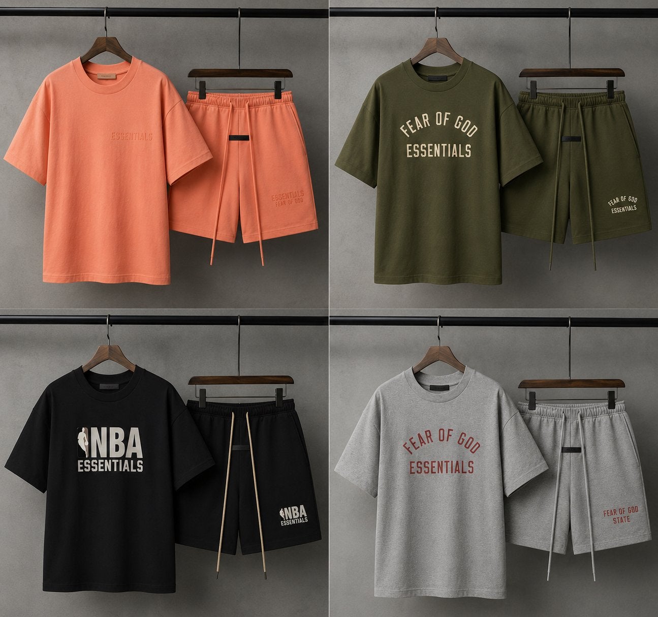Essentials fear of god zomersets maten L en Xl, Ophalen of Verzenden, Zo goed als nieuw