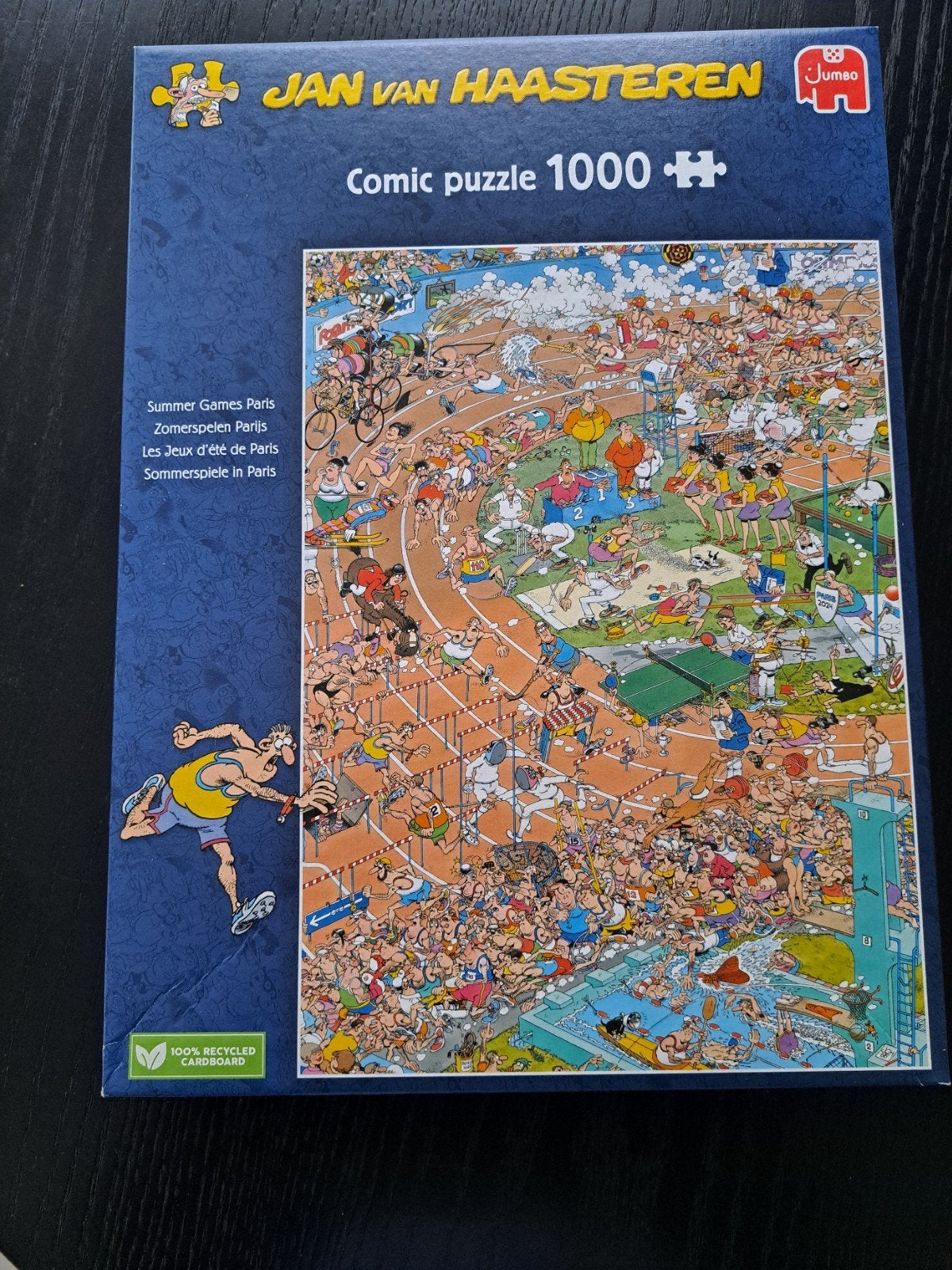 Jan van Haasteren Zomerspelen Parijs 1000 stukjes, Ophalen of Verzenden