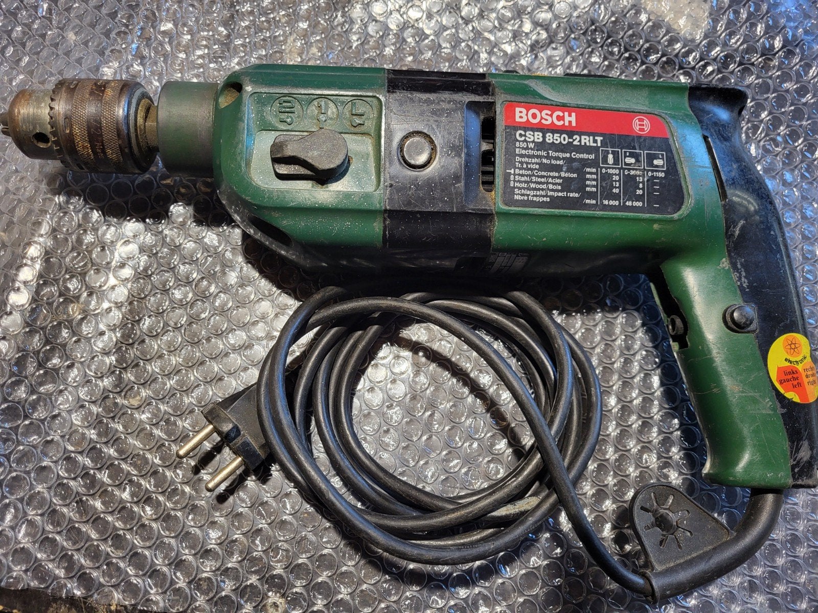 Bosch boormachine CSB 850-2RLT, Ophalen, Boormachine