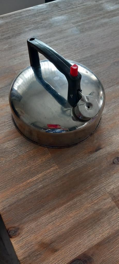 RVS Fluitketel - Klassiek Design, Witgoed en Apparatuur, 1 tot 2 liter, Ophalen of Verzenden, Gebruikt, Rvs