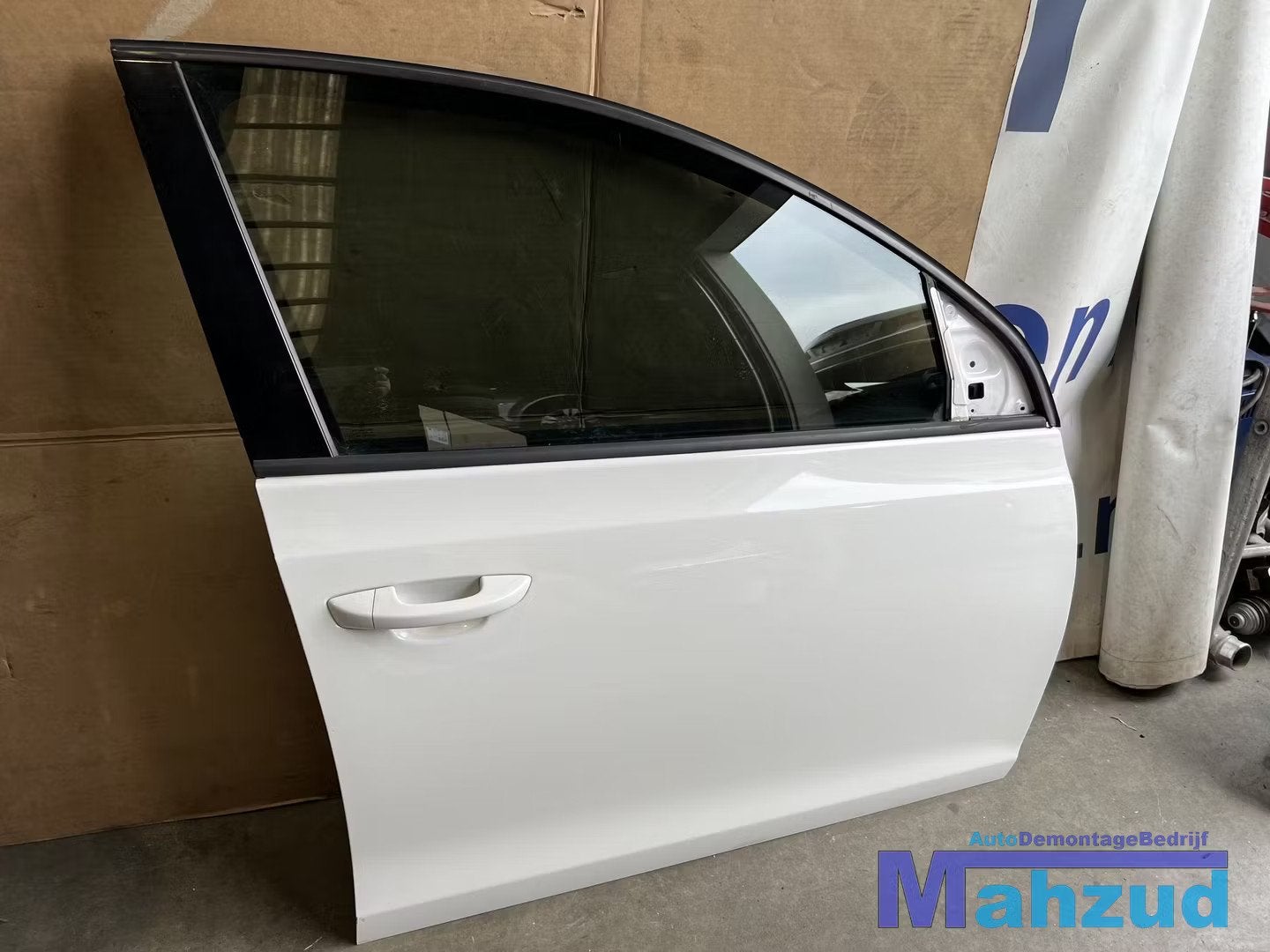 VW GOLF 6 Hatchback Wit Rechts voor deur portier 2009-2012, Auto-onderdelen, Gebruikt, Volkswagen AG, Volkswagen, Deur