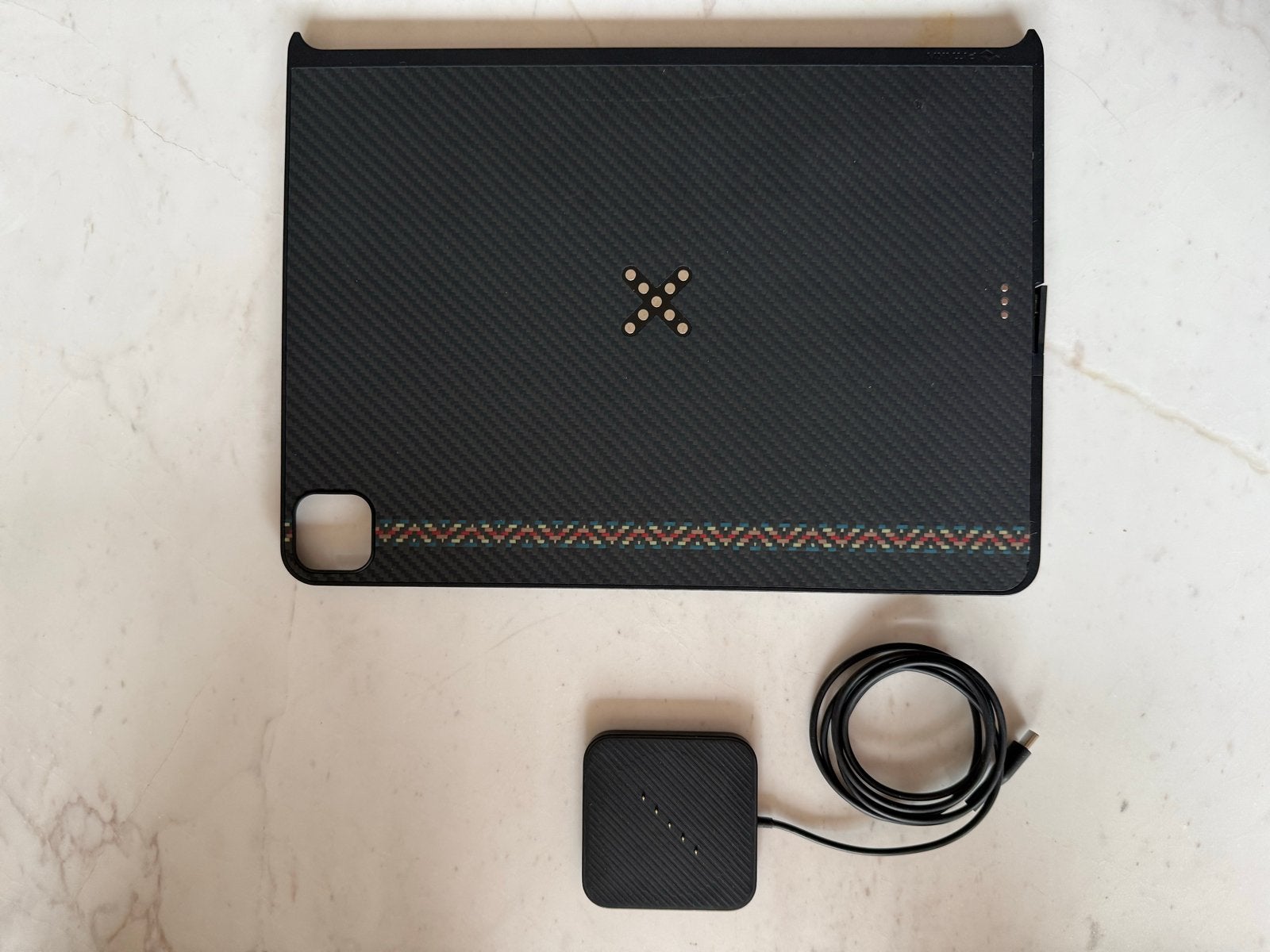 Pitaka MagEZ Case Pro voor iPad Pro 12.9" (2021/2022), IPad Pro 12.9 (2021(M1)/2022(M2)), Gebruikt, 12 inch, Ophalen of Verzenden
