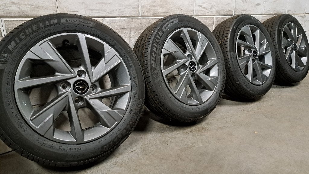 Lichtmetalen velgen Corsa F Peugeot 208 195/55/16 Nieuwe set, 16 inch, Banden en Velgen, Nieuw, Ophalen of Verzenden
