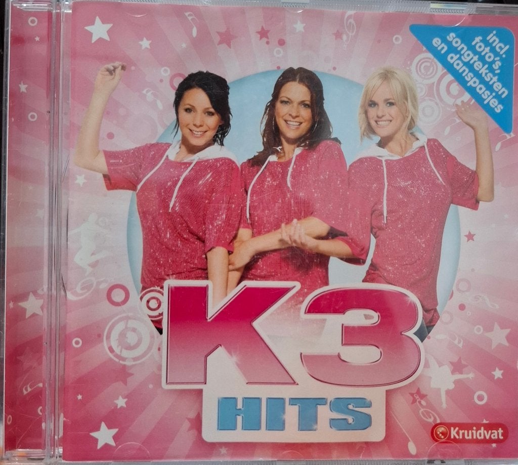 K3 Hits CD - Goede staat, zonder voorkant info, Gebruikt, 6 tot 9 jaar, Ophalen of Verzenden, Muziek