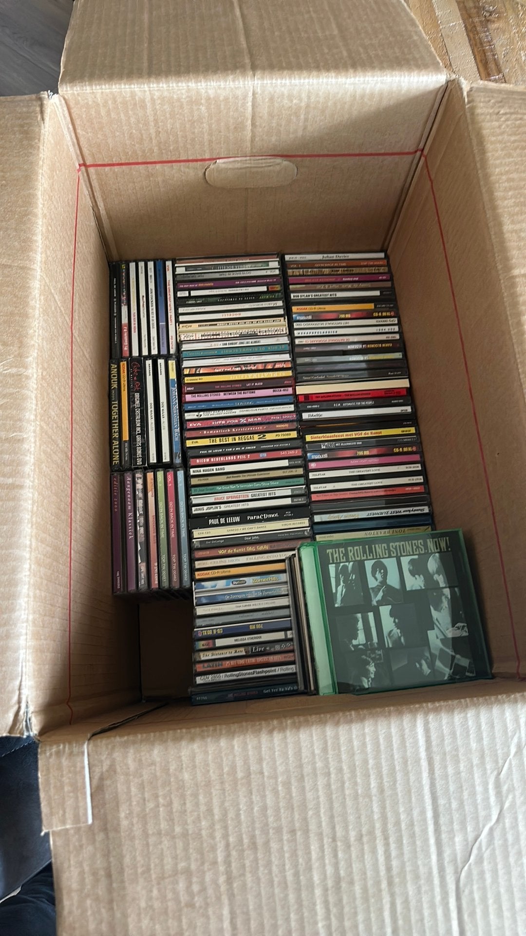 Doos vol CD’s, Ophalen, Zo goed als nieuw