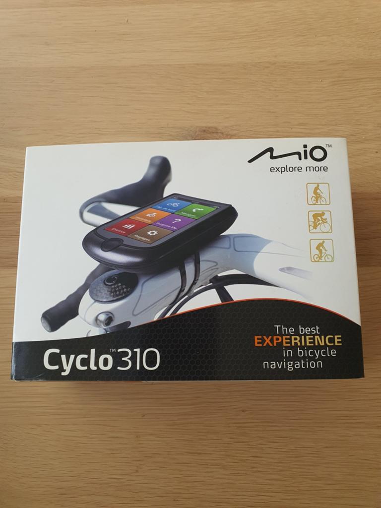 Mio cyclo 310 fietsnavigatie, als nieuw., Fietsen en Brommers, Fietsaccessoires | Fietscomputers, Ophalen of Verzenden, Zo goed als nieuw
