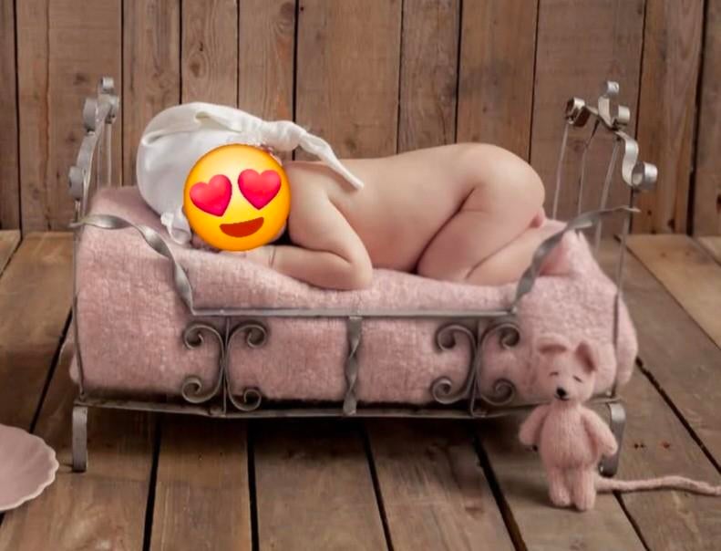 Newborn Photography bed. Foto props. Ijzeren bedje., Ophalen of Verzenden, Eenpersoons, Minder dan 150 cm