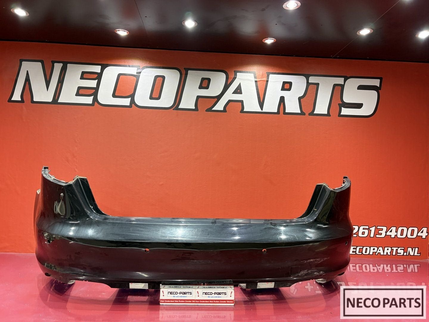 AUDI A3 8V S-LINE ACHTERBUMPER ORIGINEEL PDC 8V4807511, Gebruikt, -, -, Achter