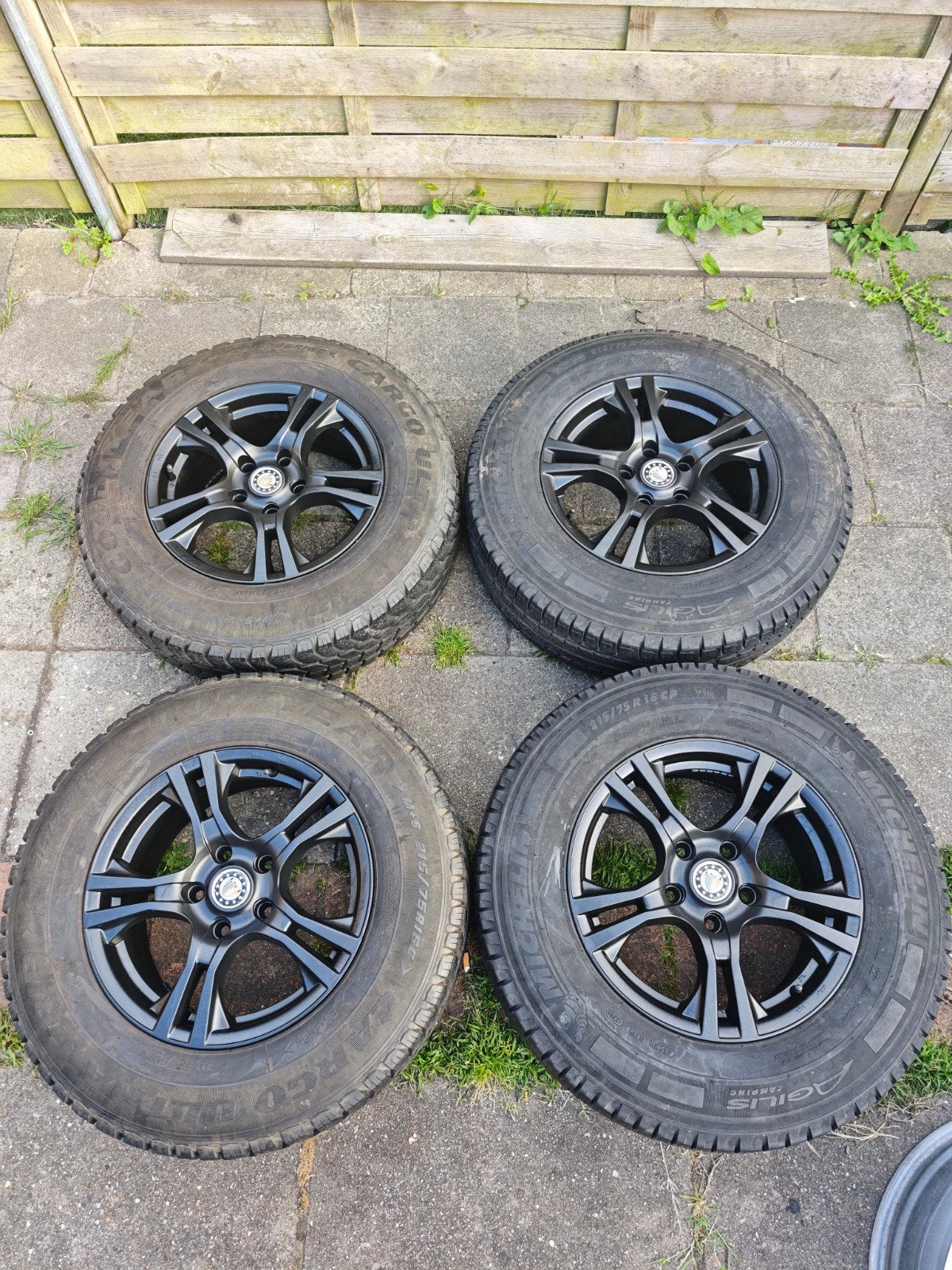 Nette VW Crafter MAN TGE velgen met banden, Ophalen, 16 inch, All Season, Bestelwagen