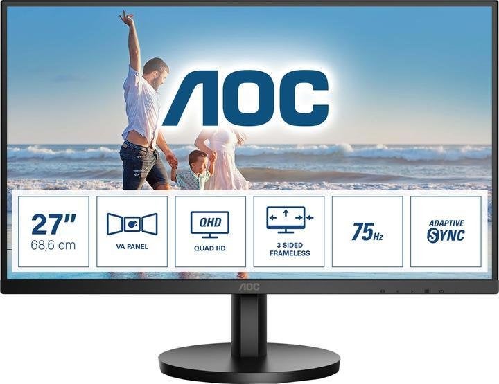 AOC Q27B3MA 27 inch QHD Monitor, Computers en Software, Monitoren, Zo goed als nieuw, 61 t/m 100 Hz, Quad HD (2K), Ophalen