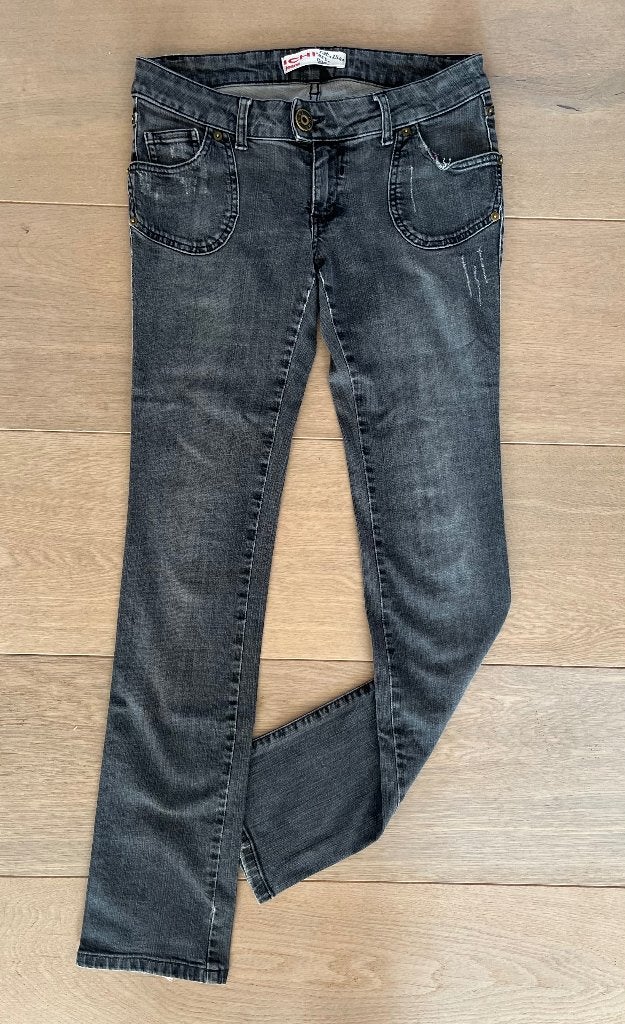 Ichi Jeans (skinny) mt 30-34, H&M, Zwart, Ophalen of Verzenden, W30 - W32 (confectie 38/40)