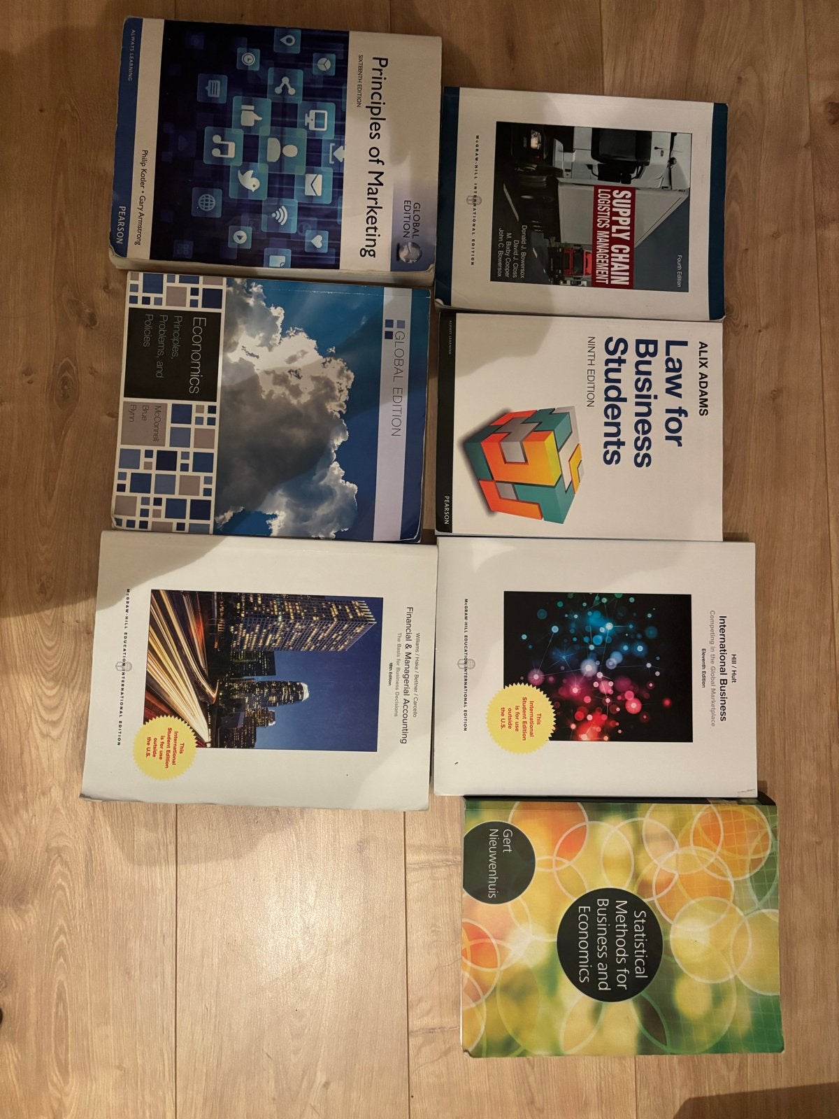 Diverse studieboeken: Economie, Marketing, Logistiek & meer, Boeken, Ophalen, Gamma, Gelezen, HBO