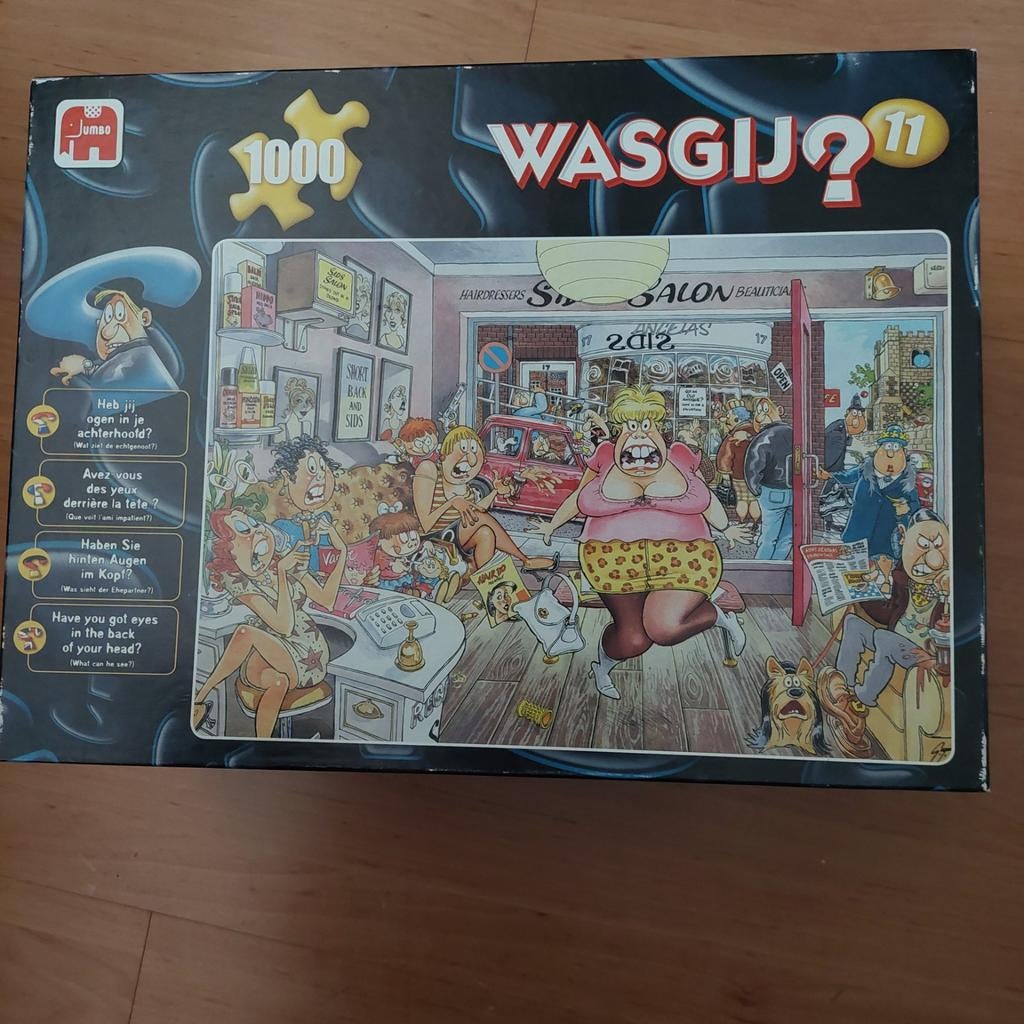 Wasgij? 11 puzzel 1000 stukjes - Kapsalon, Ophalen of Verzenden, Gebruikt