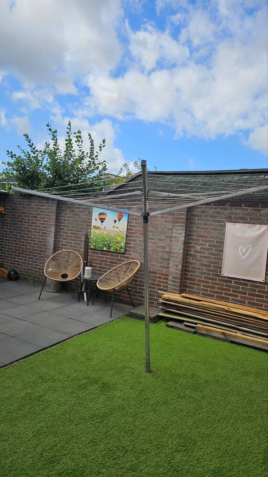 Brabantia droogmolen, Tuin en Terras, Ophalen, Gebruikt, Droogmolen