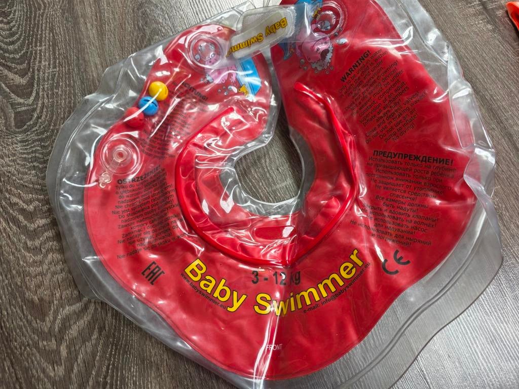 Baby Swimmer Zwemband voor baby's 3-12 kg, Nek Ring, Jongetje of Meisje, Nieuw, Overige maten, Ophalen of Verzenden