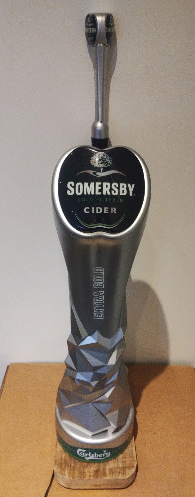 originele Somersby Cider bier tap verlicht, Verzamelen, Ophalen of Verzenden, Zo goed als nieuw, Reclamebord, Plaat of Schild