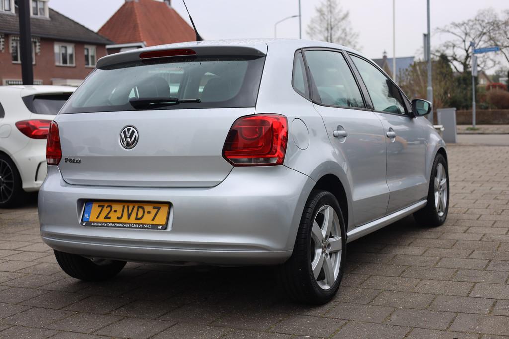 Volkswagen Polo 1.2-12V AIRCO | CRUISE | 16 INCH | APK | RIJ, Voorwielaandrijving, Euro 5, Zwart, 1198 cc