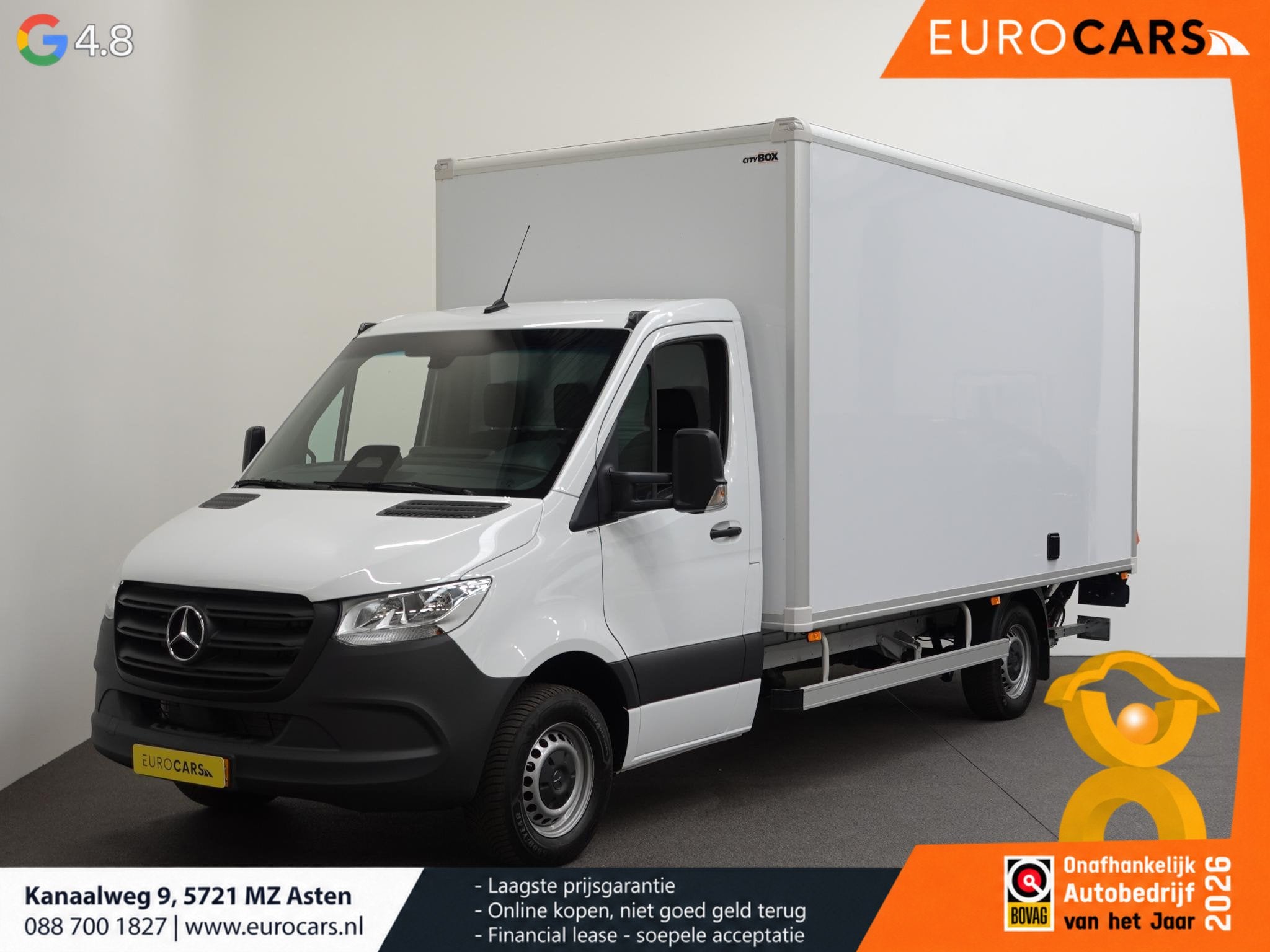 Mercedes-Benz Sprinter 315 1.9 CDI Automaat Bakwagen Meubelb, Auto's, Automaat, Gebruikt, Euro 6, 150 pk