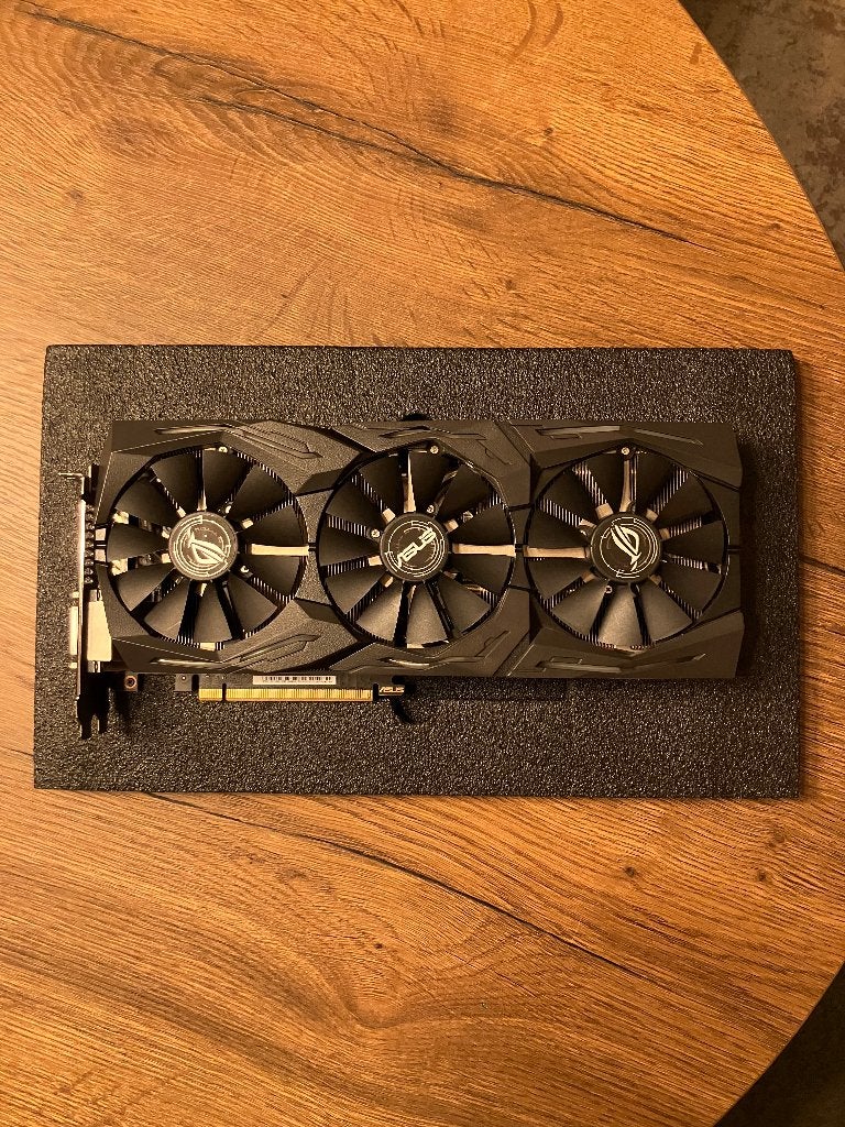 NVIDIA GeForce GTX 1080 ASUS ROG Strix 8GB videokaart, PCI-Express 3, Ophalen of Verzenden, HDMI, Nvidia
