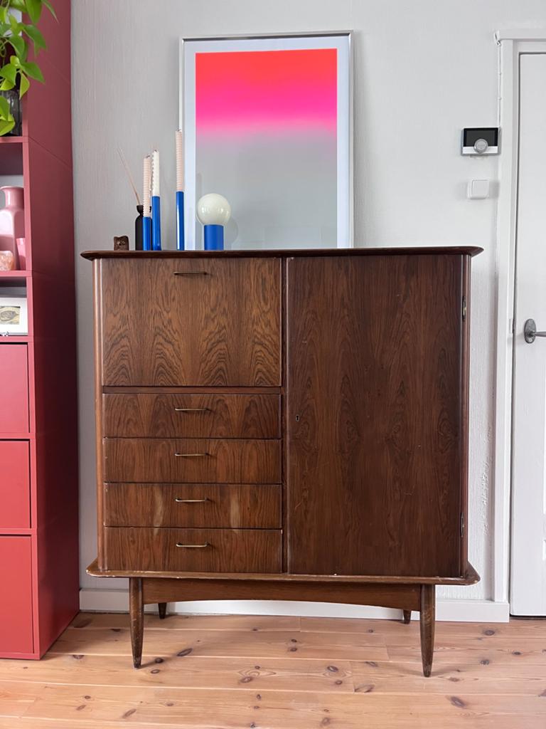 Vintage kast in Pastoe stijl, Antiek en Kunst, Antiek | Meubels | Kasten, Ophalen