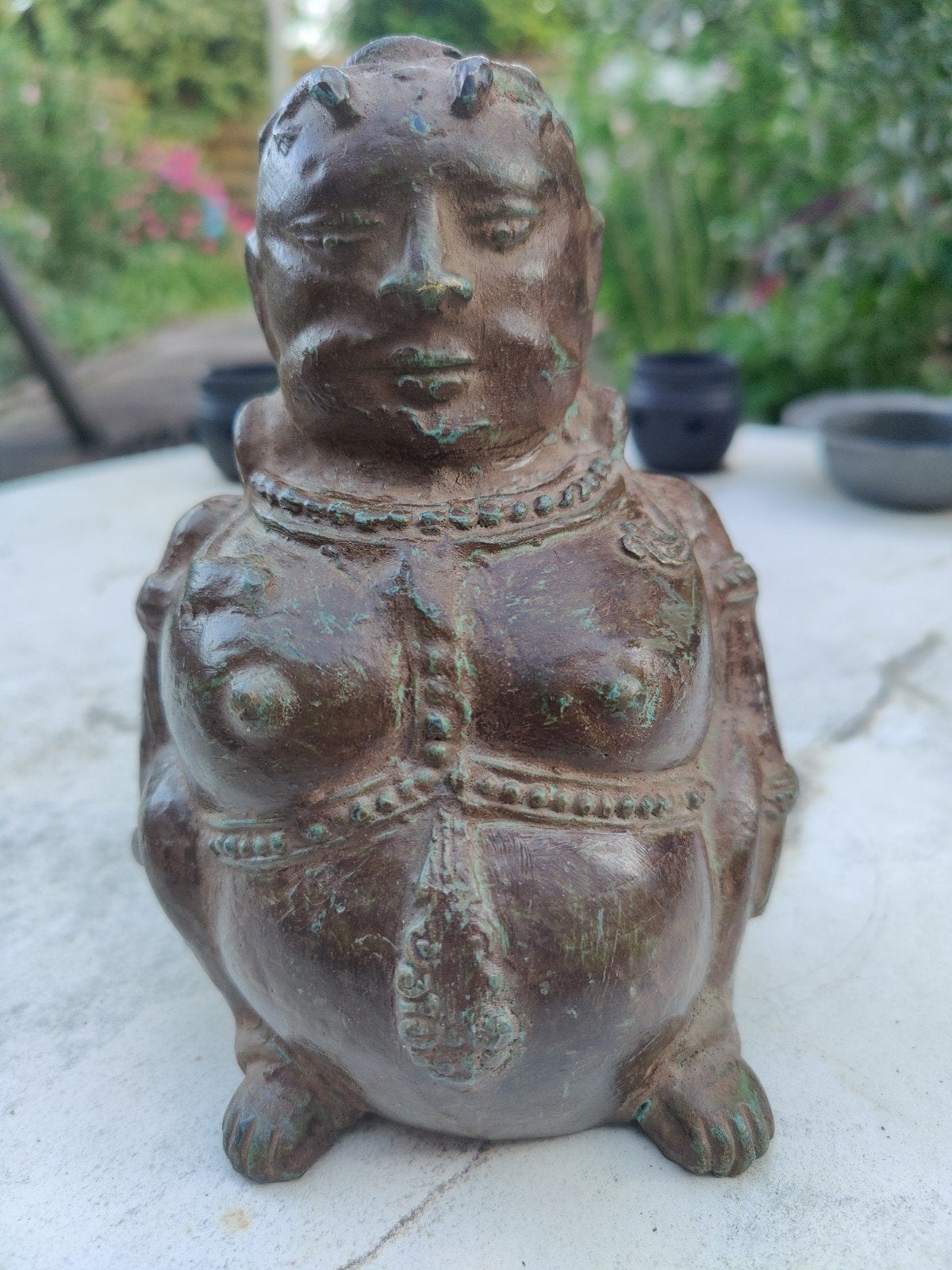 bodemvonst bronzen beeld Sunga-periode India, Ophalen of Verzenden