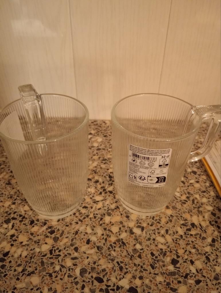 2 theeglazen, Ophalen of Verzenden, Nieuw, Overige typen