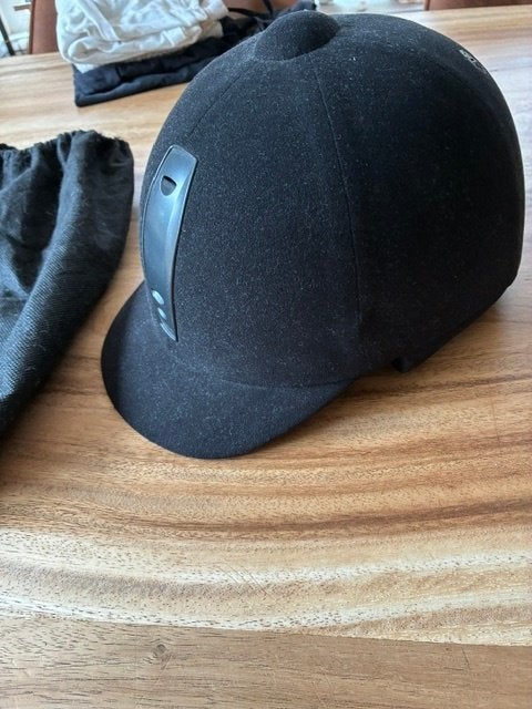 Paardrijhelm ponyhelm Choplin, Dieren en Toebehoren, Paardrijkleding, Ophalen of Verzenden, Zo goed als nieuw, Kinderen
