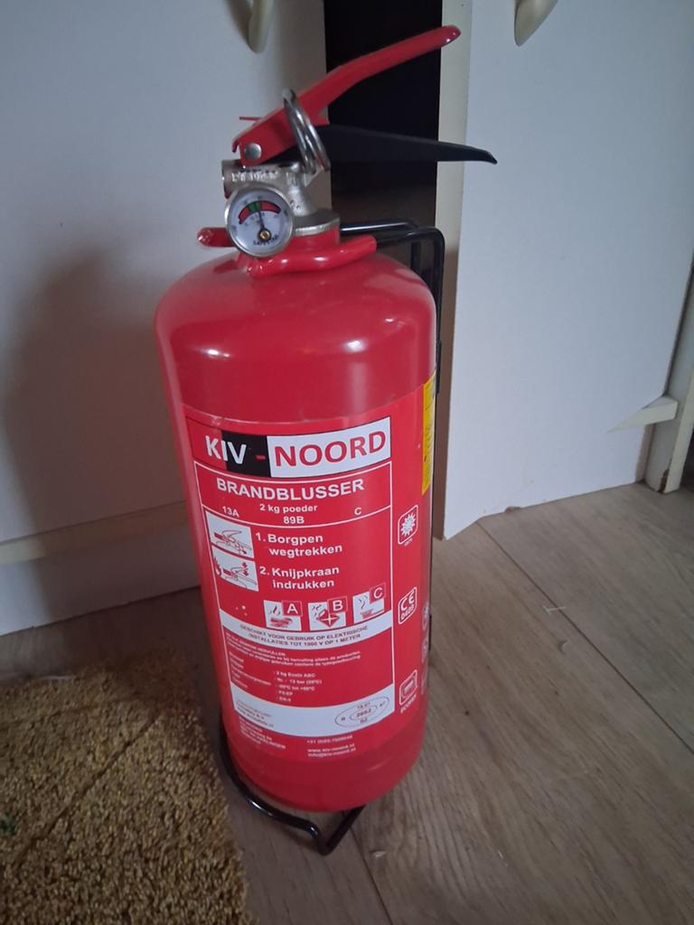 KIV-NOORD Brandblusser - 2 kg poeder, Ophalen of Verzenden
