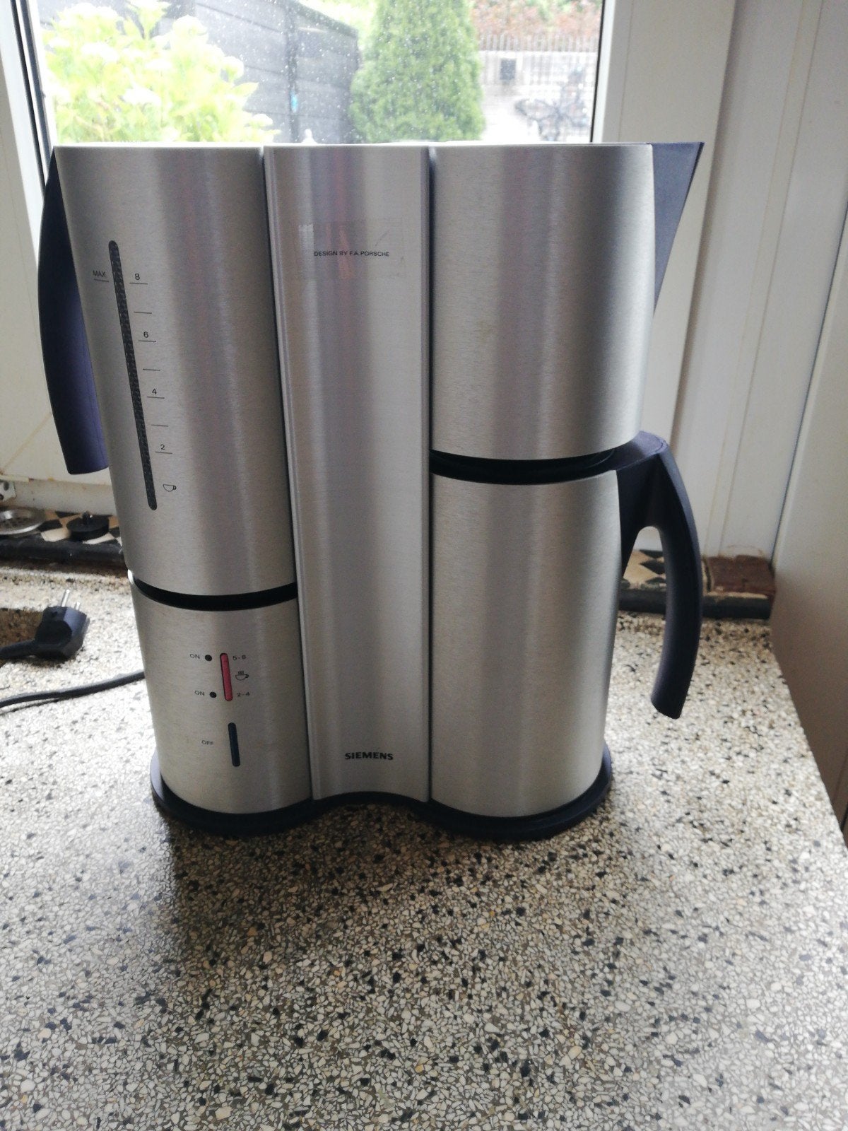 Te koop siemens porsche design koffiezet aparaat, 10 kopjes of meer, Ophalen, Koffiemachine