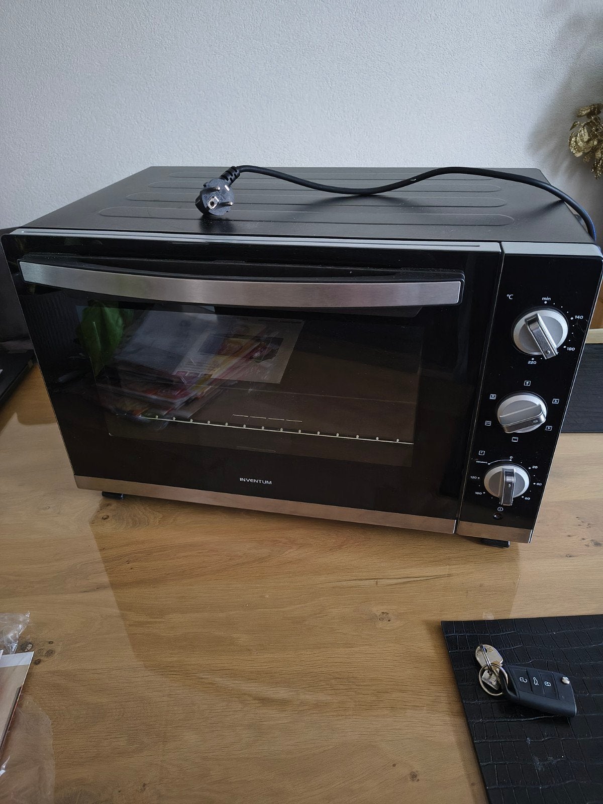 Inventum oven - ophalen in Hoogeveen, Ophalen, Minder dan 45 cm, Oven, Zo goed als nieuw