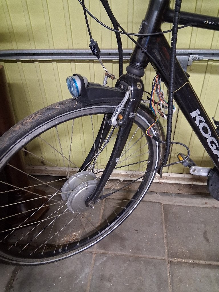 Koga voorwiel met compact hub motor e-bike, Fietsen en Brommers, Elektrische fiets, Gebruikt, Ophalen of Verzenden, Motor