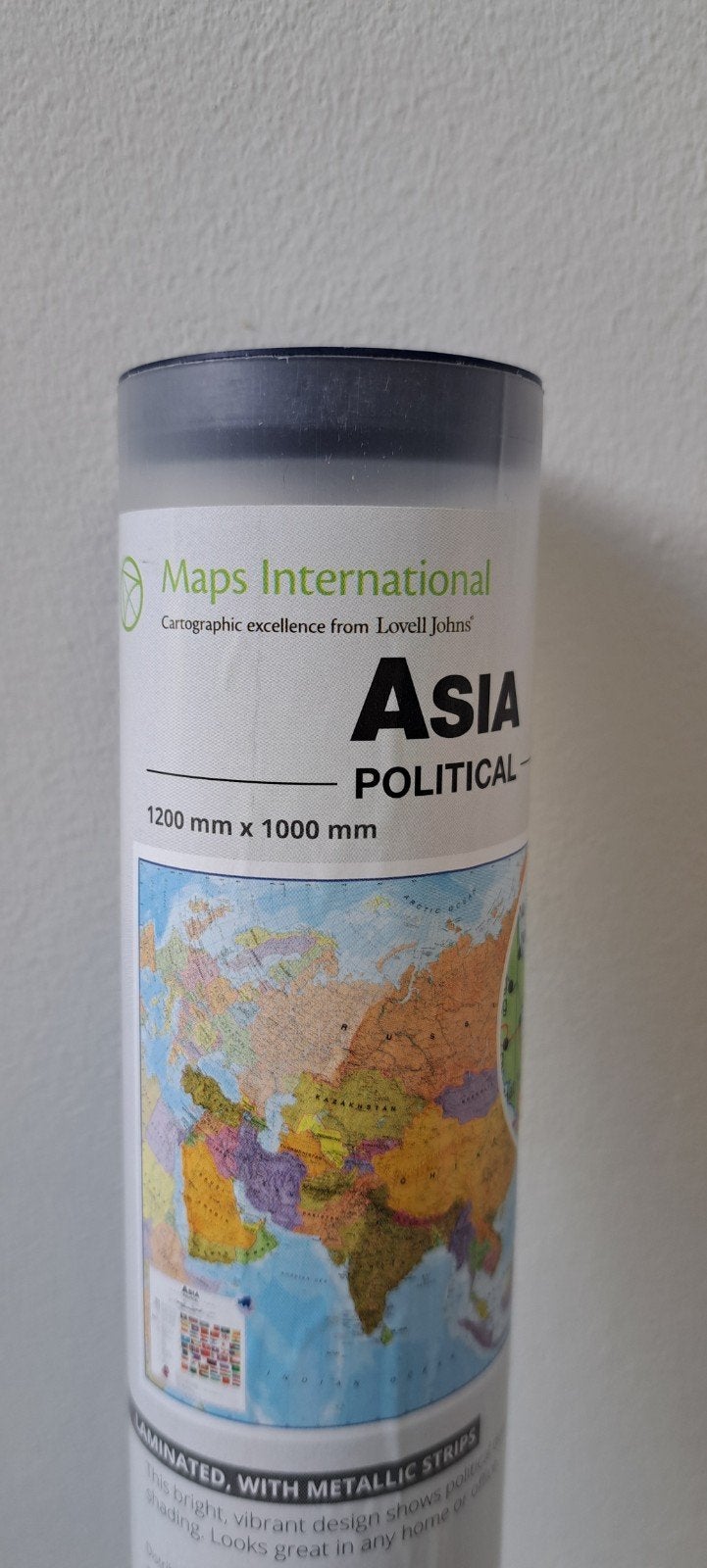Nieuwe Asia landkaart, Ophalen, Nieuw