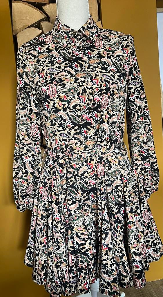 Guts & Gusto jurk met print, Kleding | Dames, Jurken, Overige kleuren, Nieuw, Ophalen of Verzenden, Maat 34 (XS) of kleiner