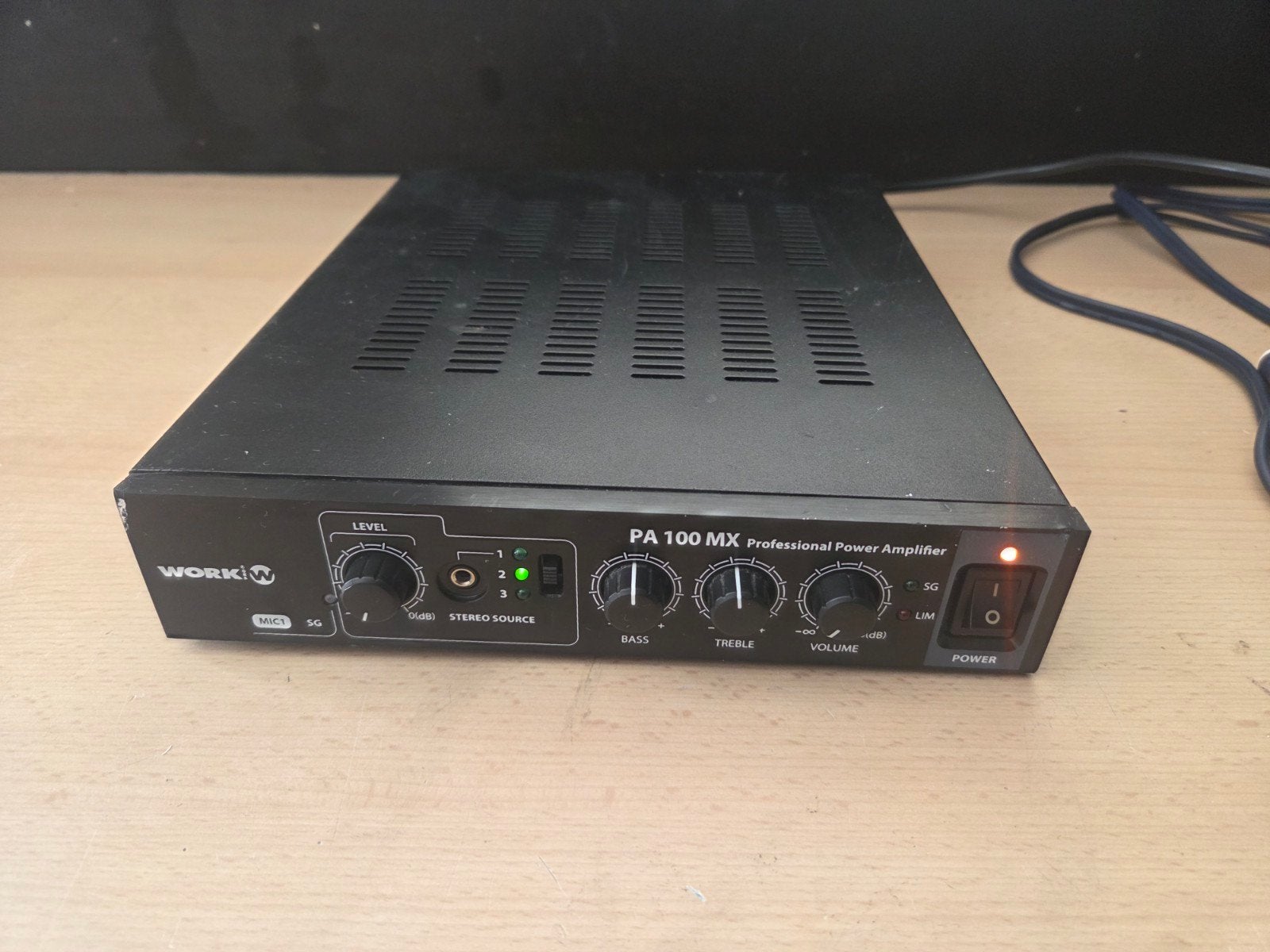 Work Pro PA-100mx, Audio, Tv en Foto, Ophalen of Verzenden, Gebruikt, Stereo, Minder dan 60 watt