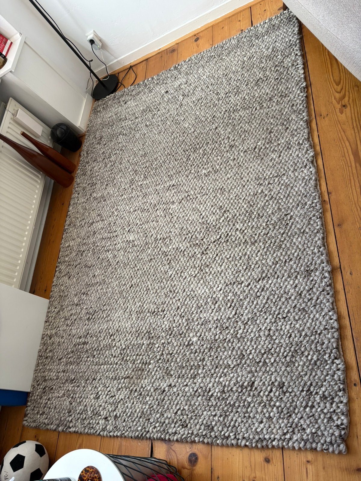 Vloerkleed Hjorthede Ikea, Huis en Inrichting, Ophalen, Gebruikt, 150 tot 200 cm, 200 cm of meer