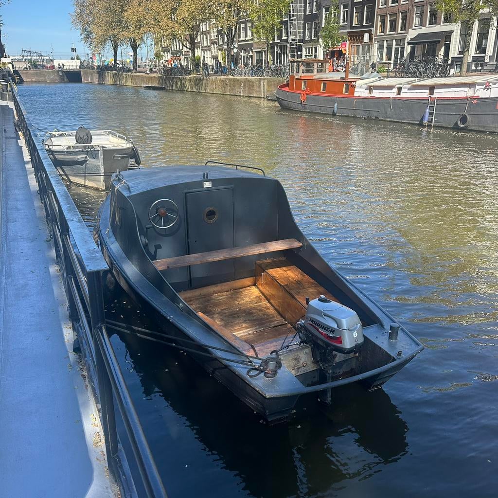 Prachtige authentieke sloep te koop, Watersport en Boten, Ophalen, Zo goed als nieuw, Tot 10 pk, Staal