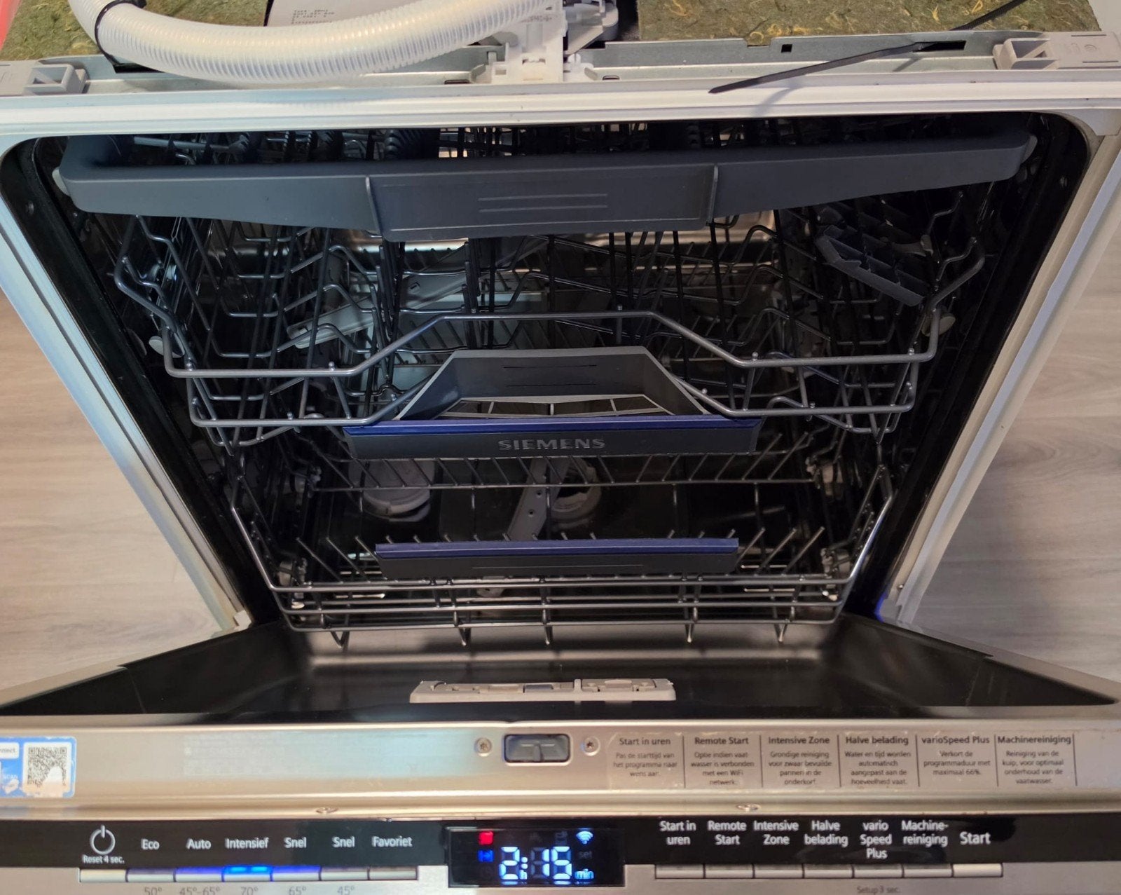Een Luxe Volledig inbouw Siemens Vaatwasser vaatwasser, Witgoed en Apparatuur, Vaatwasmachines, Ophalen, Inbouw, 85 tot 90 cm