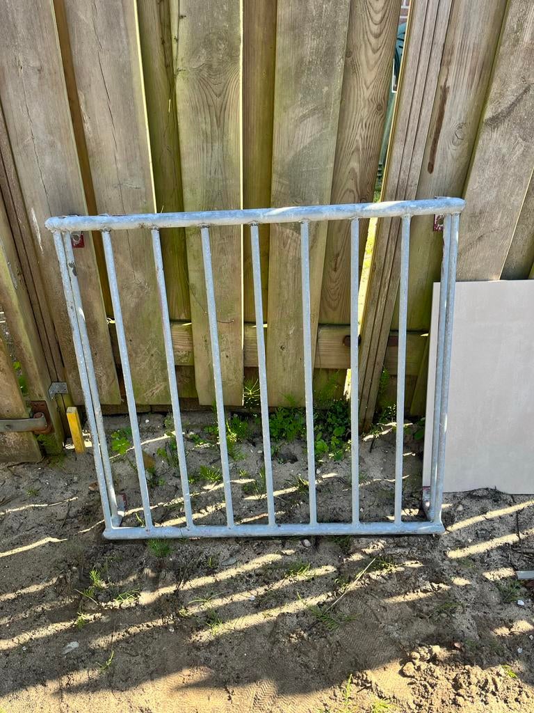 2x  fransbalkon, Ophalen of Verzenden, Gebruikt, IJzer, Tuinhek