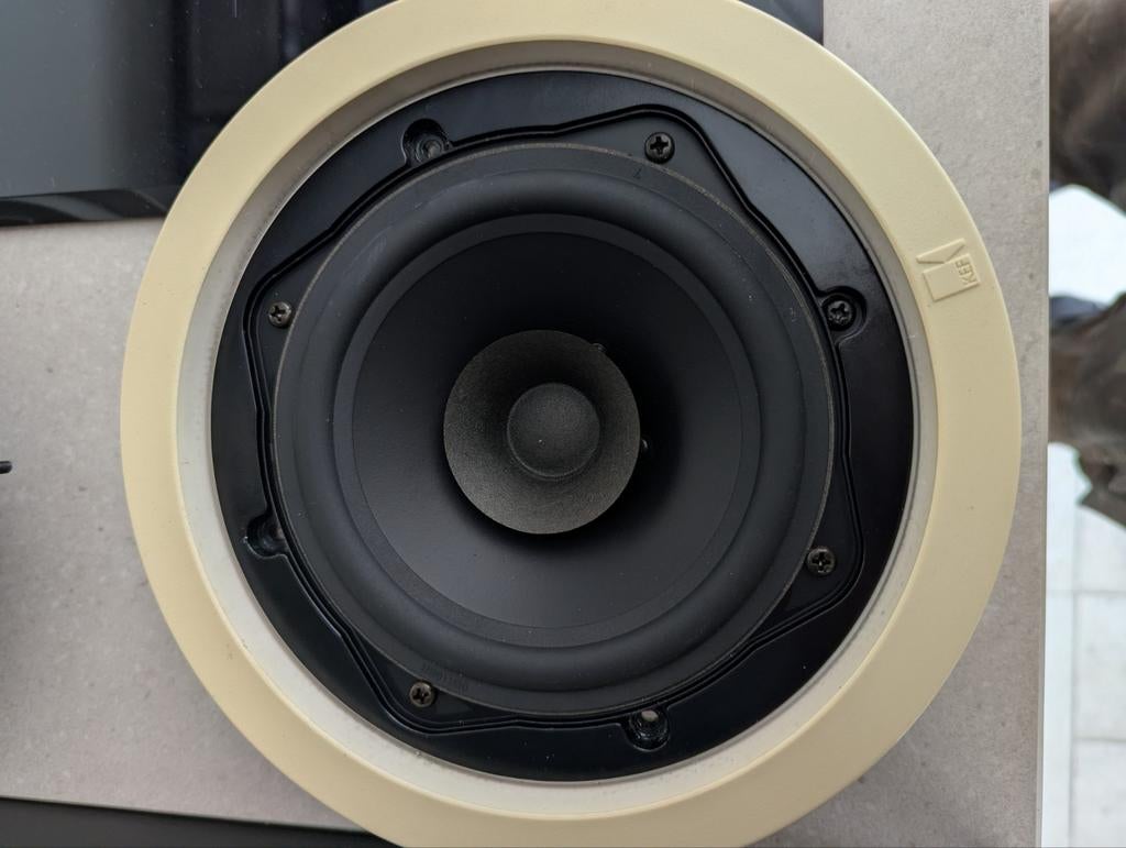 KEF CI-130F inbouwspeaker, Audio, Tv en Foto, Luidsprekers, Ophalen of Verzenden, 120 watt of meer, Front, Rear of Stereo speakers