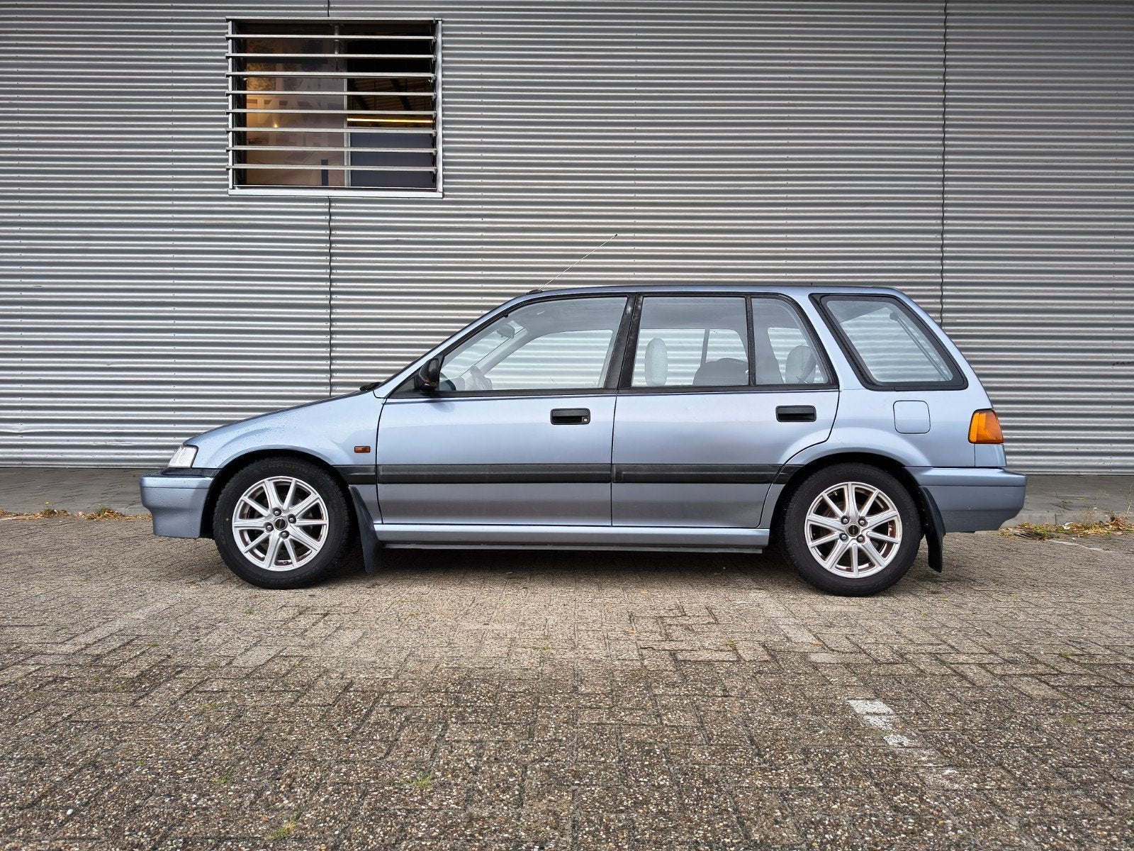 Honda Civic Shuttle 1.5i - handgeschakeld & roestvrij, Auto's, Honda, Voorwielaandrijving, 980 kg, 4 cilinders, Blauw