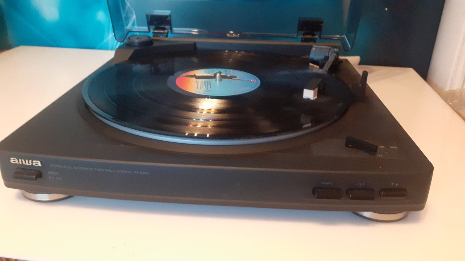 Aiwa platenspeler PX-E850E, Overige merken, Gebruikt, Automatisch, Ophalen of Verzenden