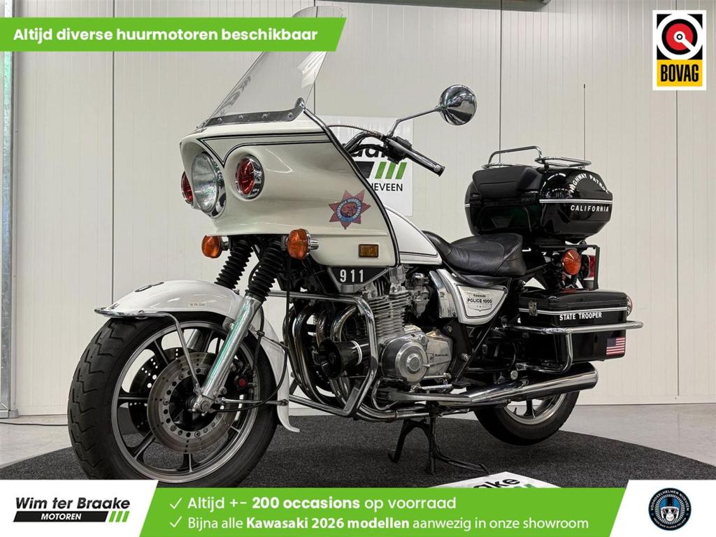 KAWASAKI Z1000 P POLICE (bj 1992) 92,677 mls, Motoren, 4 cilinders, Motorrijbewijs A, Bedrijf, Onbekend