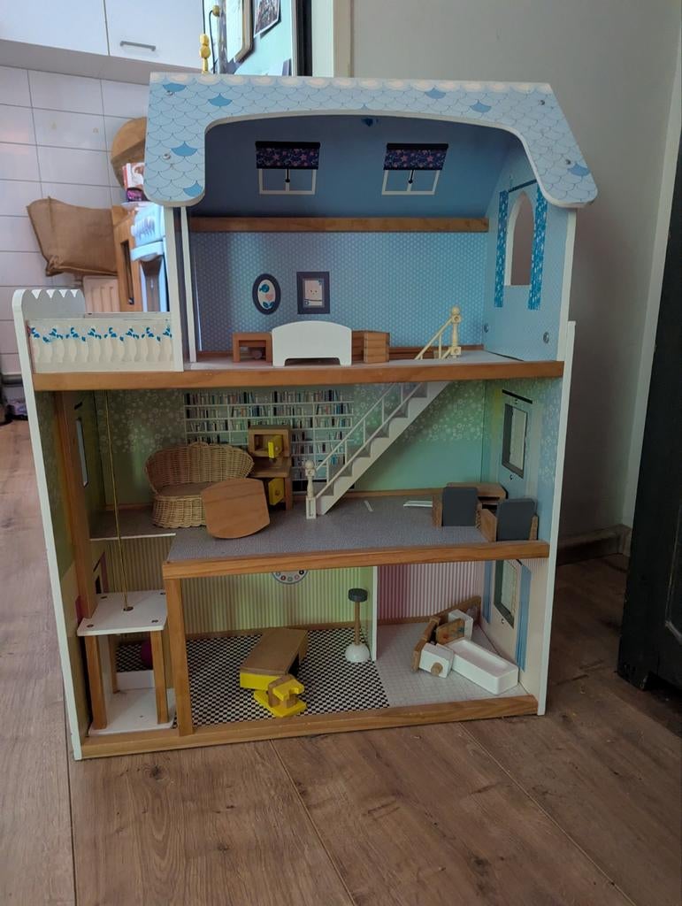Poppenhuis, Ophalen, Gebruikt, Poppenhuis