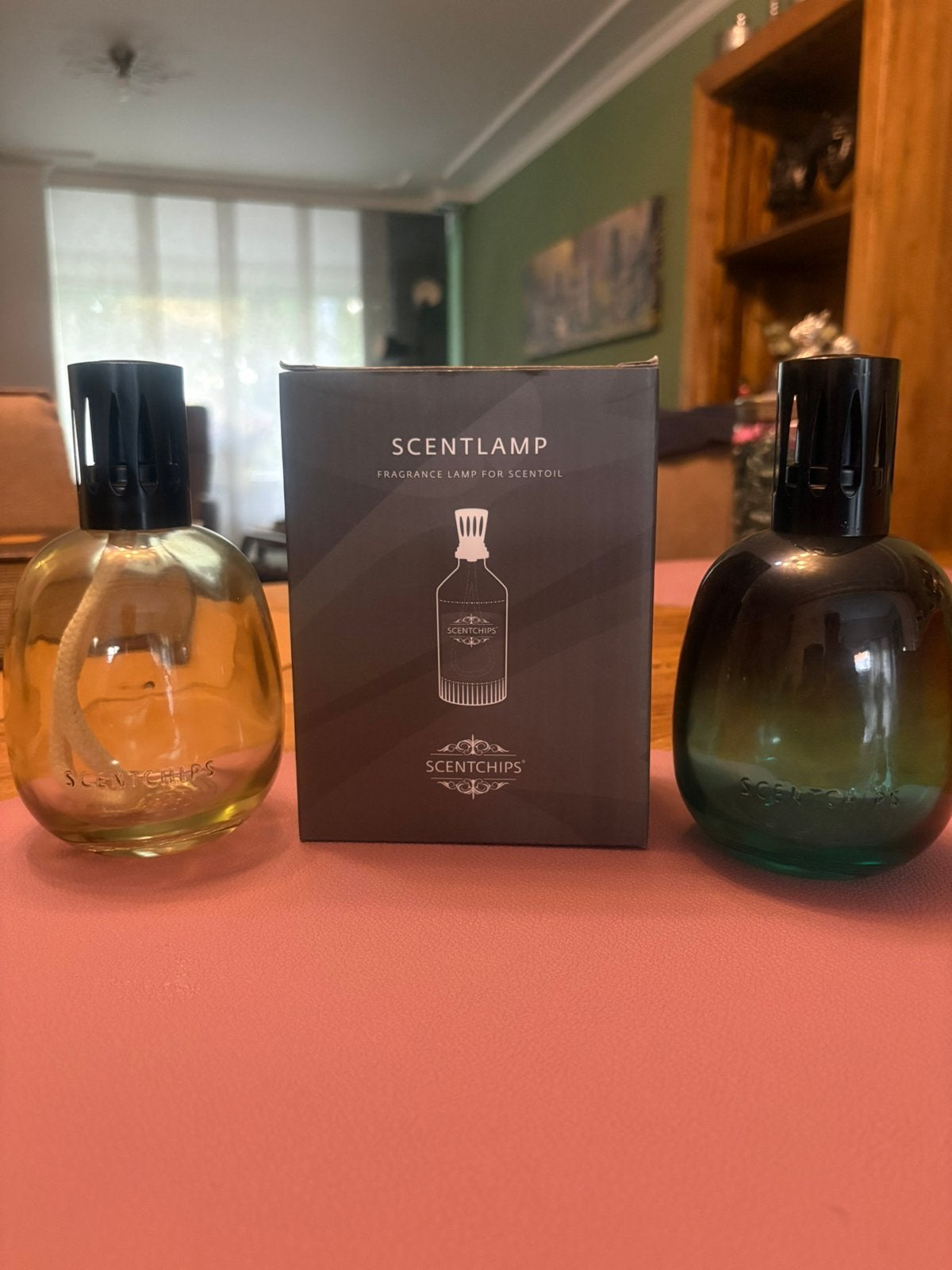 Scentchips olie branders met 20 flessen navulling, Ophalen of Verzenden, Nieuw, Overige materialen
