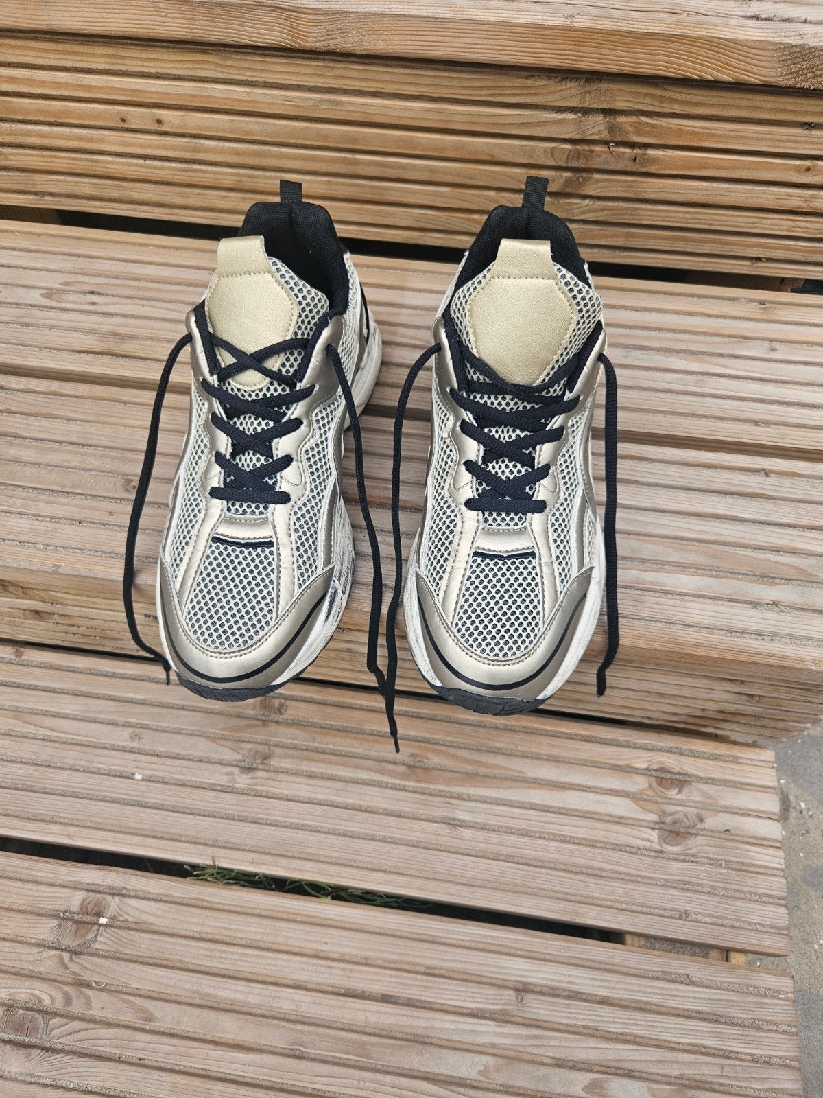 Sneakers maat 41 - Zo goed als nieuw, Kleding | Dames, Zwart, Ophalen of Verzenden, Van haren, Sneakers of Gympen