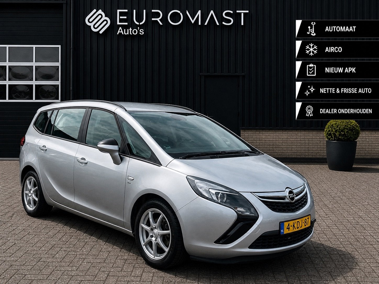 Opel Zafira Tourer 1.4 Business+ Automaat | Airco | Nieuw ap, Euro 5, Gebruikt, 4 cilinders, Bedrijf
