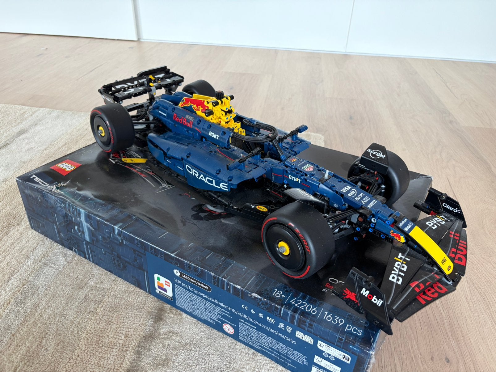 Red Bull F1 Lego, Ophalen of Verzenden, Zo goed als nieuw, Overige merken