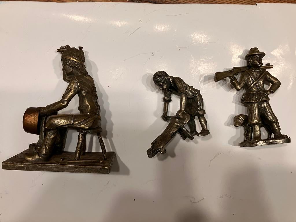 Tinnenbeeldjes / ambachten daalderop+real holland pewter, Ophalen of Verzenden
